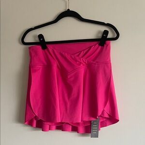 Source Unknown Hot Pink Athletic Mini Skirt
